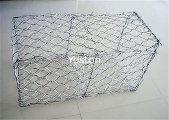La Cina Le scatole esagonali del gabbione galvanizzate 2m fissano Mesh Baskets Walls Hot Dipped fornitore