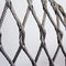 Maglia del cavo metallico tessuta mano dell'acciaio inossidabile, rete metallica flessibile che cattura con la rete bene durevole fornitore