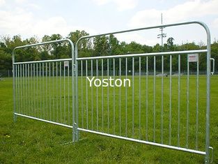 Porcellana Barriera di recinzione temporanea della barriera pedonale, recinto di filo metallico saldato acciaio galvanizzato fornitore