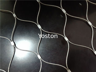 La Cina Forma del pannello su misura maglia flessibile del cavo del puntale dell'acciaio inossidabile non infiammabile fornitore