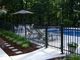 Sicurezza della rete metallica di perimetro della piscina che recinta curvando cima per i bambini fornitore